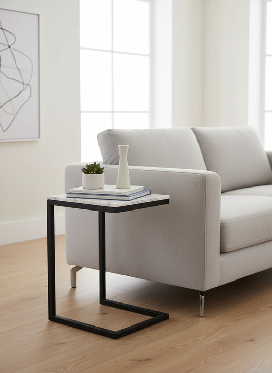 Mesa Auxiliar Venato Piedra natural