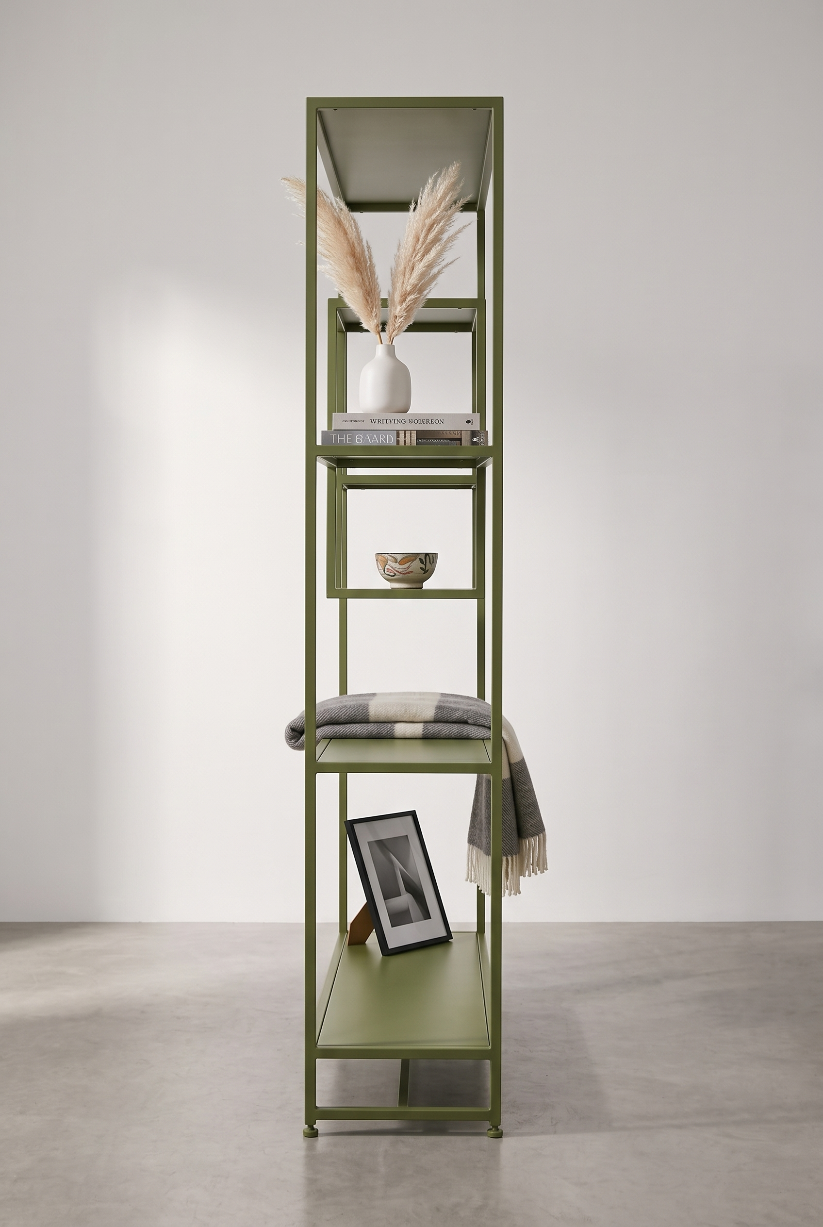 Estante Ginebra Verde lateral