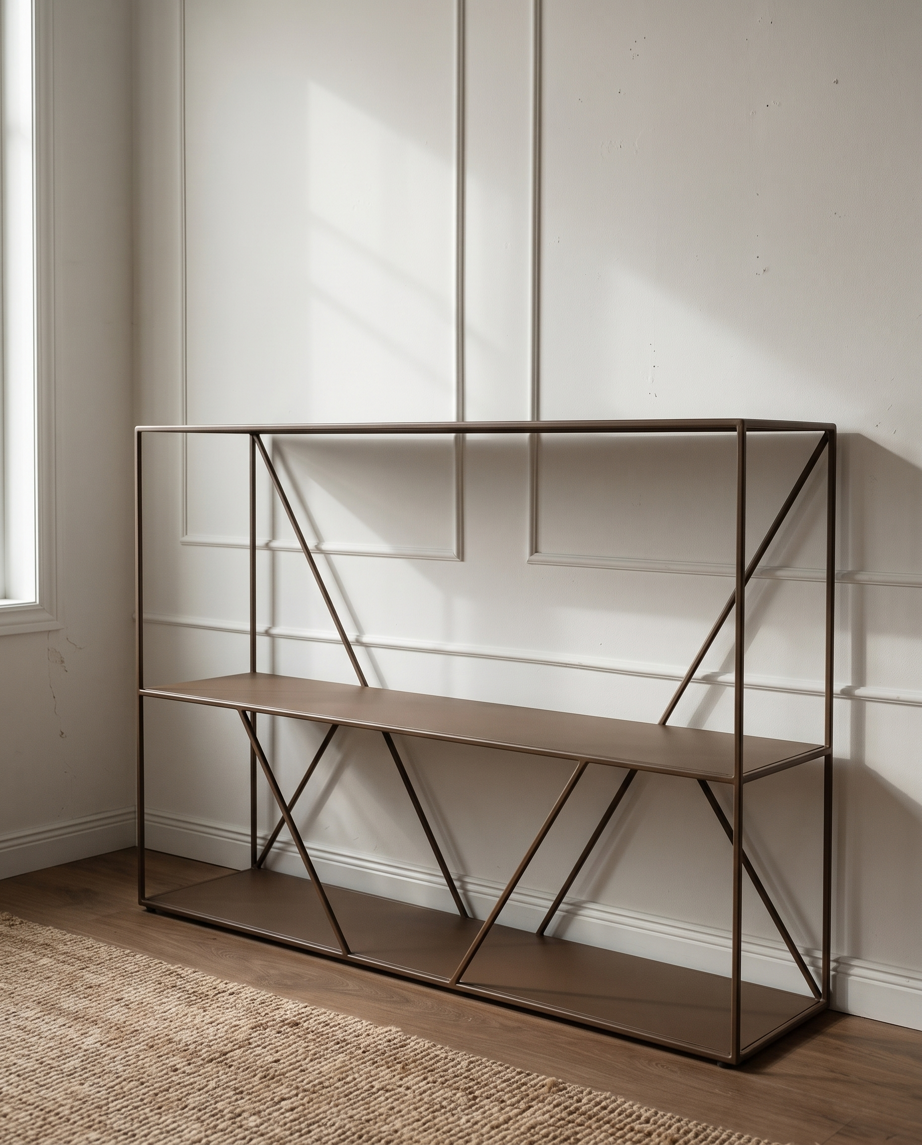Credenza Varen Café en espacio minimalista