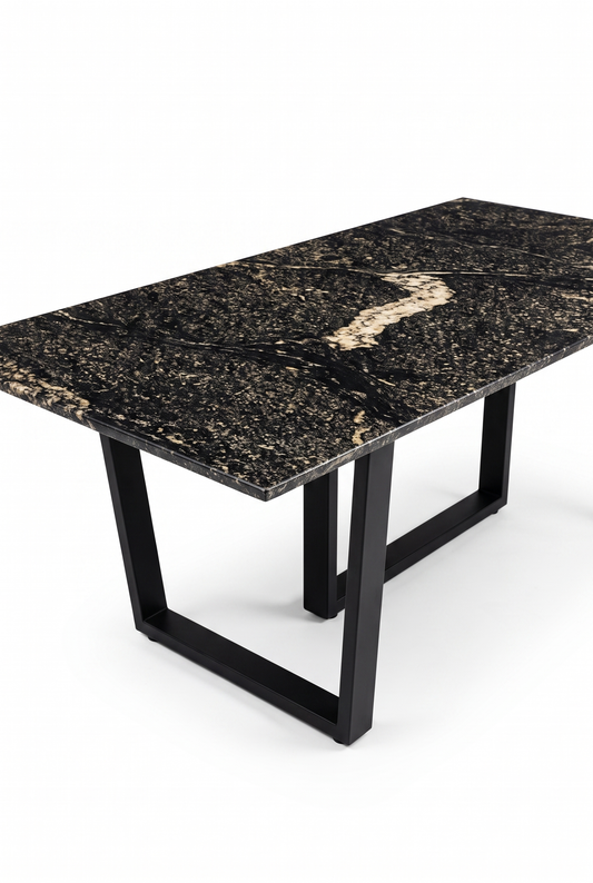 Mesa comedor American Black vista 3/4