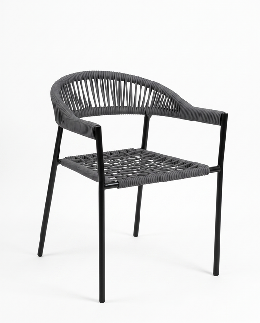 Silla Exterior Milán fondo blanco