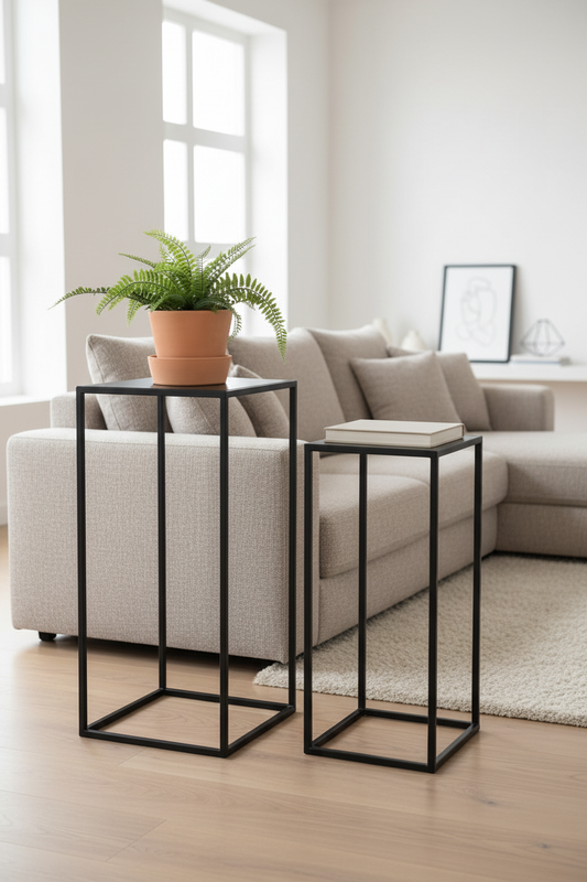 Mesas Tallin en sala de estar